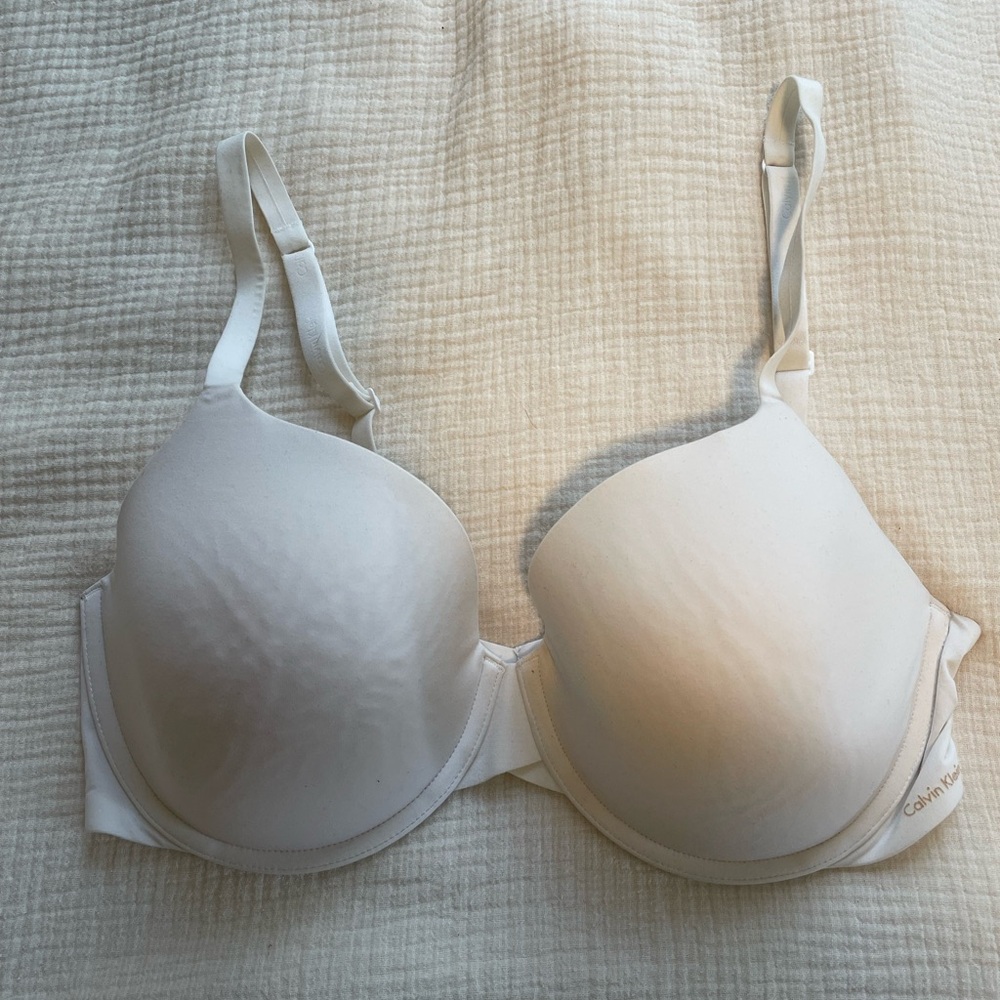 Calvin Klein Women's White Bra
